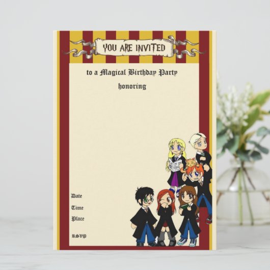 Birthday Kaart (Staand voorkant)