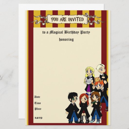 Birthday Kaart (Voorkant / Achterkant)