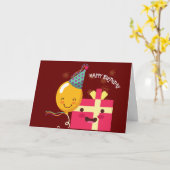 Birthday Kaart (Gele Bloem)