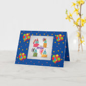 Birthday Kaart (Gele Bloem)