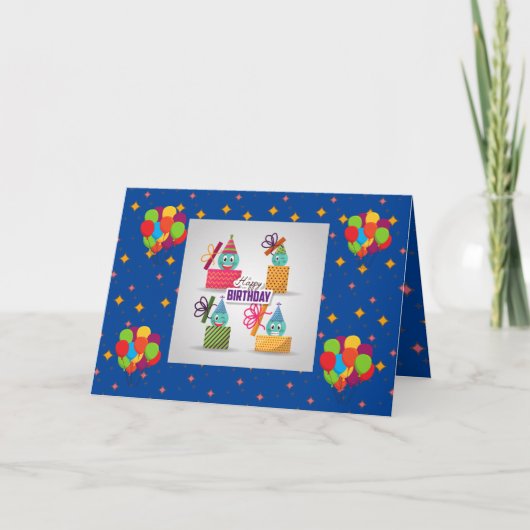 Birthday Kaart (Voorkant)