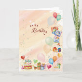 Birthday Kaart (Voorkant)