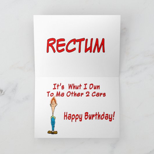 Birthday Kaart (Binnen)