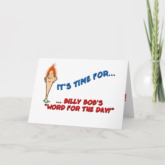 Birthday Kaart (Voorkant)