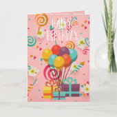 Birthday Kaart (Voorkant)