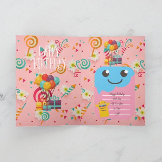 Birthday Kaart (Binnen)