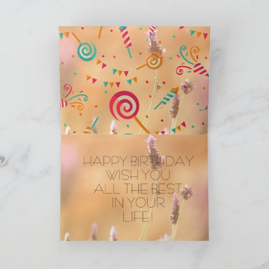 Birthday Kaart (Binnen)