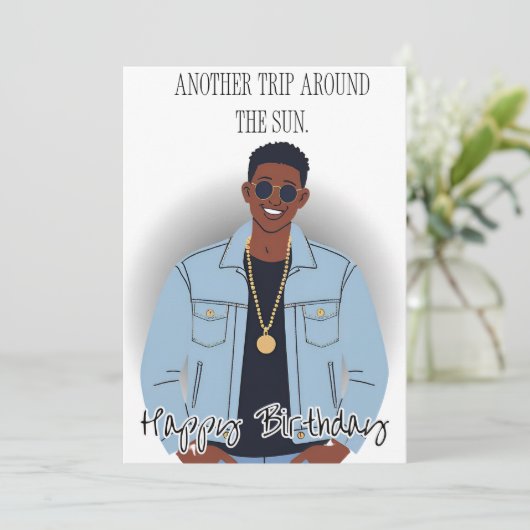 Birthday Kaart (Staand voorkant)