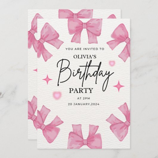 Birthday Kaart (Voorkant / Achterkant)