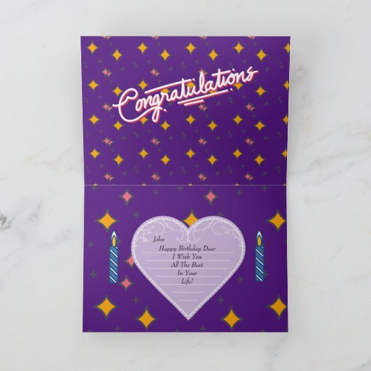 Birthday Kaart (Binnen)