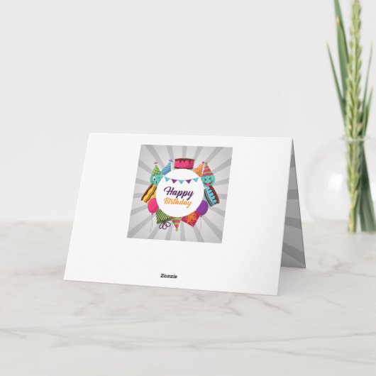 Birthday Kaart (Achterkant)
