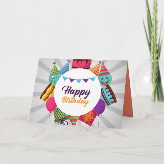 Birthday Kaart (Voorkant)