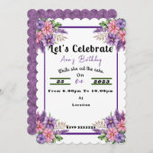 Birthday Kaart (Voorkant / Achterkant)