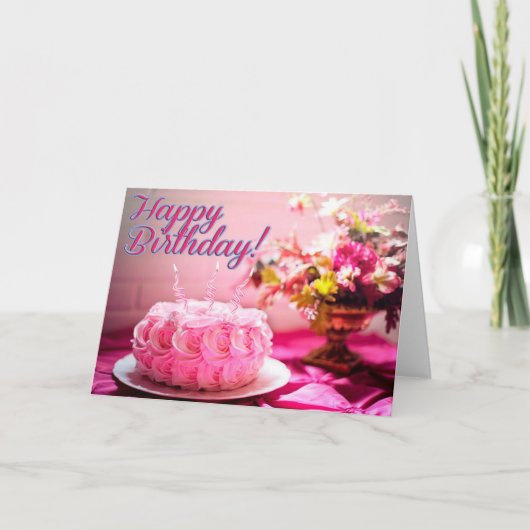 Birthday Kaart (Voorkant)