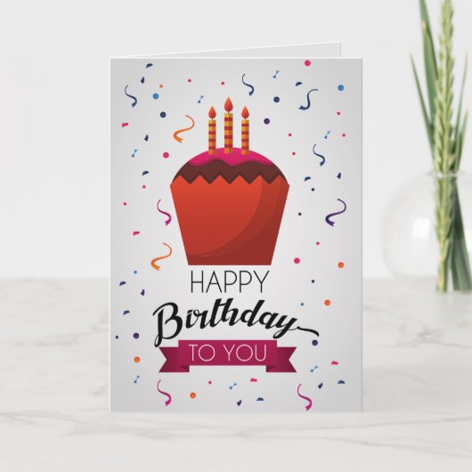 Birthday Kaart (Voorkant)