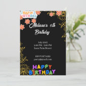 Birthday Kaart (Staand voorkant)