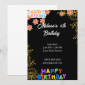 Birthday Kaart (Voorkant / Achterkant)