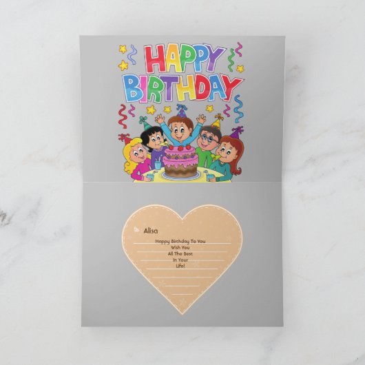 Birthday Kaart (Binnen)