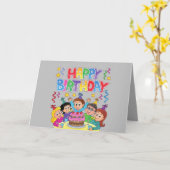 Birthday Kaart (Gele Bloem)