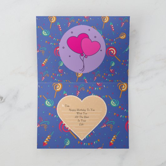 Birthday Kaart (Binnen)