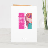 Birthday Kaart (Achterkant)