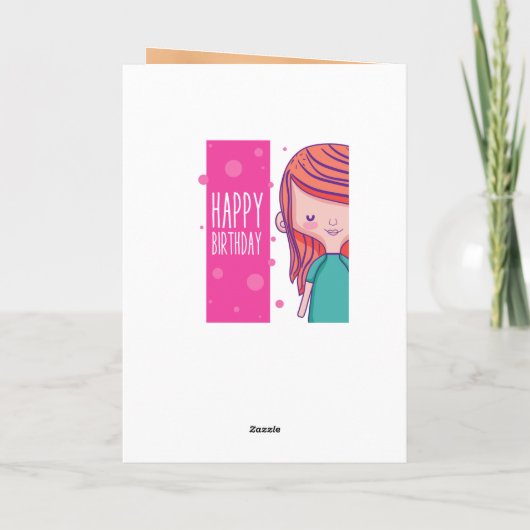 Birthday Kaart (Achterkant)