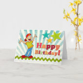 Birthday Kaart (Gele Bloem)