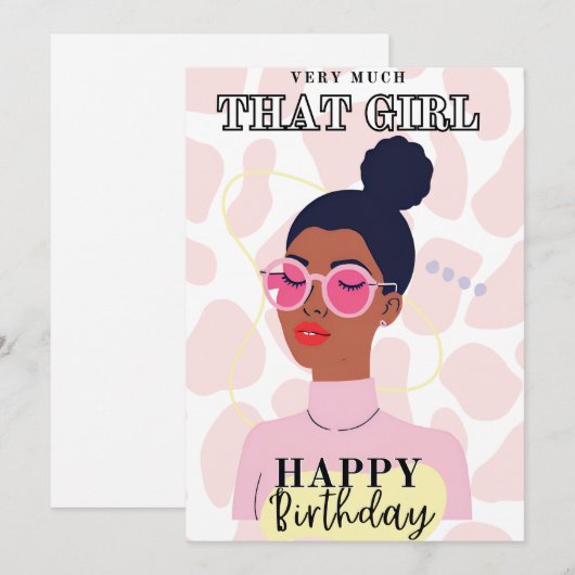 Birthday Kaart (Voorkant / Achterkant)