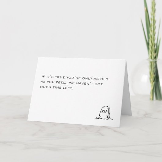 Birthday-kaart Aankondiging (Voorkant)