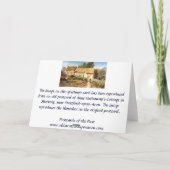 Birthday Kaart - Anne Hathaway's Cottage (Achterkant)