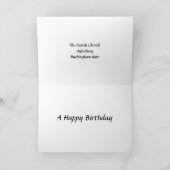 Birthday Kaart - Aylesbury, Buckinghamshire (Binnen)