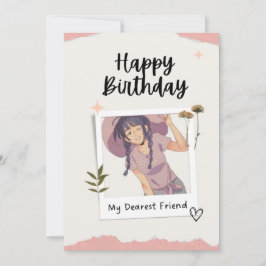 Birthday-kaart Bedankkaart
