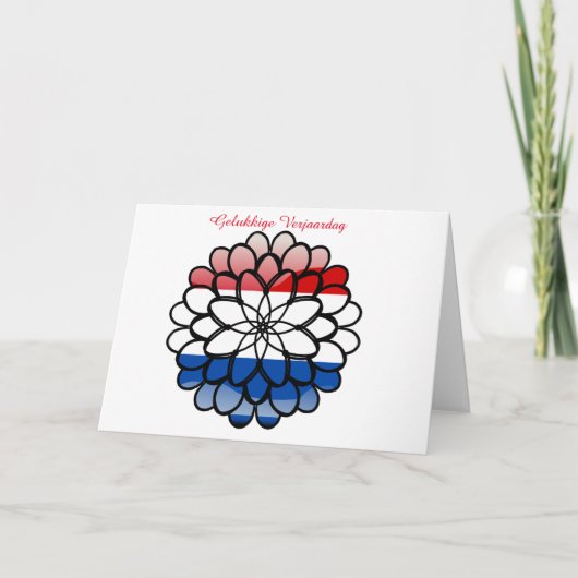 Birthday-kaart Bedankkaart (Voorkant)