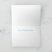 Birthday-kaart Bedankkaart (Binnen)