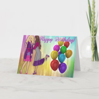 Birthday-kaart Bedankkaart