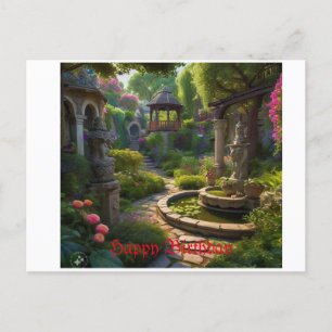 Birthday-kaart Briefkaart