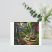 Birthday-kaart Briefkaart (Staand voorkant)