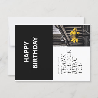 Birthday-kaart Briefkaart