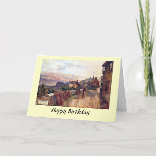 Birthday-kaart - Coverack, Cornwall Kaart