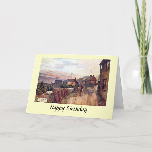 Birthday-kaart - Coverack, Cornwall Kaart (Voorkant)