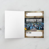 Birthday-kaart DJ Kaart (Binnen)