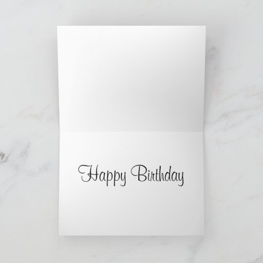 Birthday Kaart - Doodle Birthday Cake (Binnen)