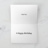 Birthday-kaart - egel kaart (Binnen)