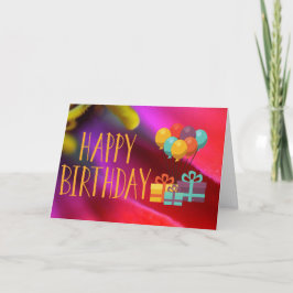 Birthday-kaart Feestdagen Kaart