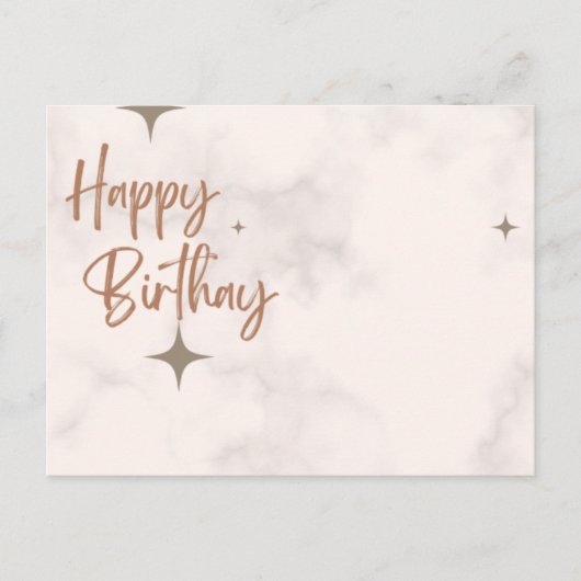 Birthday-kaart Feestdagenkaart (Voorkant)