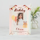 Birthday-kaart Feestdagenkaart (Staand voorkant)