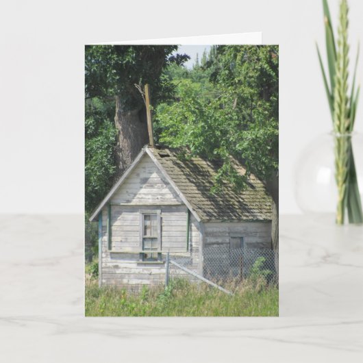 Birthday Kaart: "Flagstaff Shack" Kaart (Voorkant)