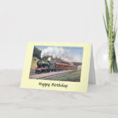 Birthday Kaart - Flying Scotsman (Voorkant)