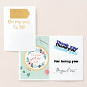 Birthday-kaart Folie Kaarten (Display)