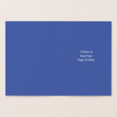 Birthday-kaart "God is koning" Folie Kaarten (Binnen)